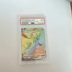 Pokemon Vivid Voltage Galarian Obstagoon Secret Rare Holo PSA 9 #198/185 - Image 1
