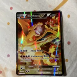 Pokemon Charizard EX XY121 XY Black Star Promo Holo EX Card Pokemon TCG English - Image 1