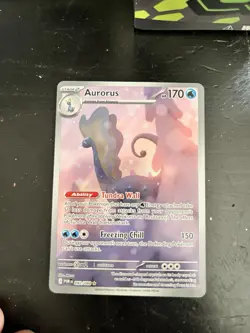 Pokemon TCG Aurorus 092/088 Perfect Order Illustration Rare NM Condition ENGLISH - Image 1
