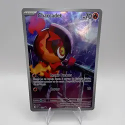 Charcadet Basic Holo 70 HP Scarlet & Violet 022 Pokemon TCG Spanish - Image 1