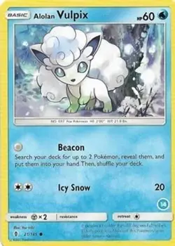 Alolan Vulpix ( SM - Trainer Kit: Alolan Sandslash & Alolan Ninetales LP Pokemon - Image 1