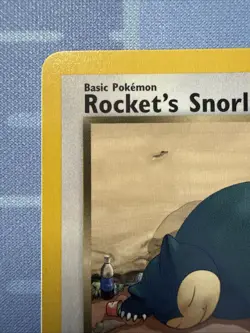 Rocket's Snorlax #33/132 Non-Holo Rare Gym Heroes VINTAGE 2000 Pokemon - Image 2