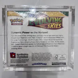 Pokemon TCG Sword & Shield Evolving Skies Booster Box SEALED w/Acrylic - Image 2