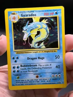Gyarados Holo Rare 6/102 1999 Pokemon Base Set English WOTC NM - Image 3