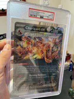 2025 Pokemon SVP EN Charizard ex Special Collection Jumbo 196 PSA 10 Lenticular - Image 2