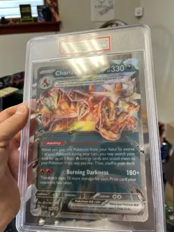 2025 Pokemon SVP EN Charizard ex Special Collection Jumbo 196 PSA 10 Lenticular - Image 3