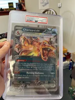 2025 Pokemon SVP EN Charizard ex Special Collection Jumbo 196 PSA 10 Lenticular - Image 4