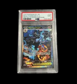 Pokemon Mega Charizard X ex Special Illustration Rare Holo PSA 9 125/094 - Image 1