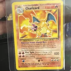 Pokemon Charizard #3/110 legendary collection rare 120 HP English 2002 - Image 1