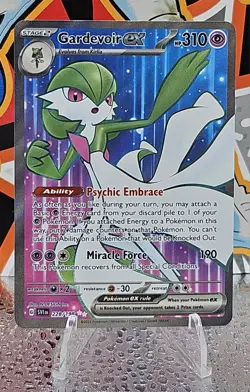 Gardevoir ex 228/198 SV01 Scarlet & Violet Holo Double RareEX Pokemon NM/M clean - Image 1