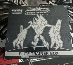 Pokemon Sun and Moon Burning Shadows Elite Trainer Box ETB Brand New Sealed - Image 1