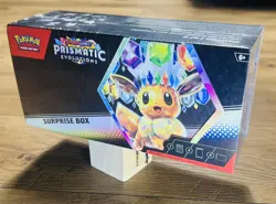 Brand New Pokemon TCG Scarlet & Violet Prismatic Evolutions Surprise Box - Image 2