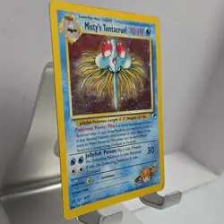 Pokemon Misty's Tentacruel Gym Heroes 10/132 Holo Rare Unlimited 70 HP Stage 1 - Image 2