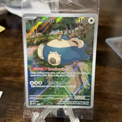 Pokemon TCG Snorlax SVP 051 Scarlet & Violet Promo SEALED - Image 1