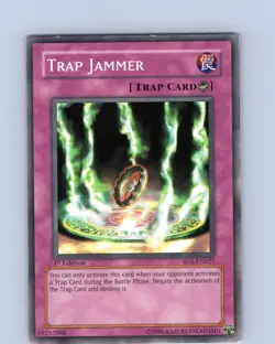 Yu-Gi-Oh TCG Trap Jammer SD1-EN027 1st Edition Regular Common Card LP-NM - Image 1