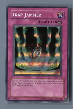 Trap Jammer IOC-110 Super Rare Invasion of Chaos Yu-Gi-Oh Lightly Played - Image 1