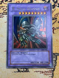 Yugioh B. Skull Dragon MRD-018 Ultra Rare Unlimited LP Slight Fade - Image 3