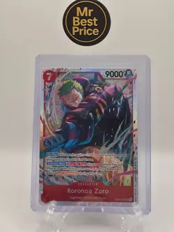 Roronoa Zoro EB04-007 SR Adventures On Kami’s Island One Piece Card English - NM - Image 1