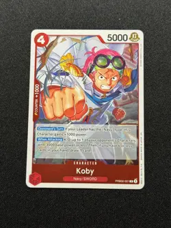 Koby PRB02-001 - Foil Rare - One Piece TCG: Premium Booster -The Best- Vol. 2 NM - Image 1