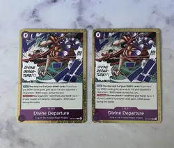 2x Divine Departure OP13-076 One Piece TCG English Near Mint - Image 1