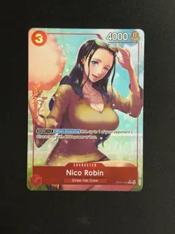 Namco One Piece CCG Nico Robin Parallel ST21-010 Gear 5 Foil 4000 Power - Image 1