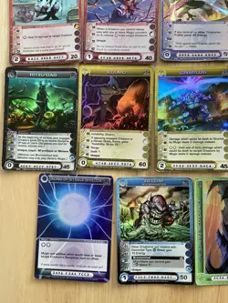 Chaotic Cards Lot of 18 Damaged FOIL Ultras And Supers - Image 4