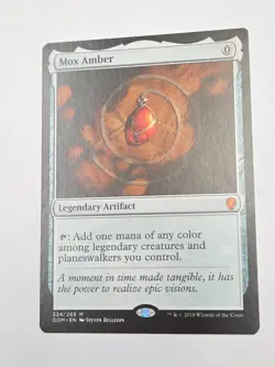 MTG Magic Mox Amber Dominaria - Image 1