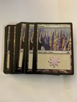 Magic MTG - Plains FOIL - Dragon's Maze Prerelease Promo 27-28- April 2013 NM - Image 1