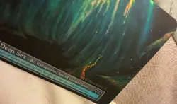 Sorcery Contested Realm Gothic - Deep Sea (Foil) - Misprint Foil Lamination - Image 1