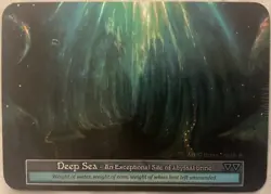 Sorcery Contested Realm Gothic - Deep Sea (Foil) - Misprint Foil Lamination - Image 3