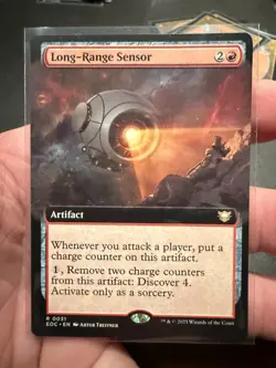 MTG Long-Range Sensor (Extended Art) Commander: Edge of Eternities Non-Foil 31 - Image 1