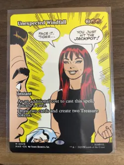 Unexpected Windfall (Borderless) Marvel Universe Eternal-Legal Regular - Image 1