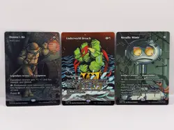 MTG Magic Gathering Teenage Mutant Ninja Turtles MYTHIC and Borderless LOT (12) - Image 4