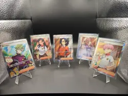 Pokemon Prismatic Evolutions – Full Art Trainer Supporter Set of 5, Never Played - Image 1