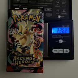 VERY HEAVY! GOD PACKUU SIRUU 22.62g Ascended Heroes Pokemon TCG Booster (SEALED) - Image 1