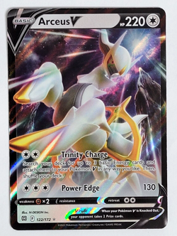 Arceus V 122/172 Brilliant Stars Ultra Rare Pokemon TCG NM - Image 2