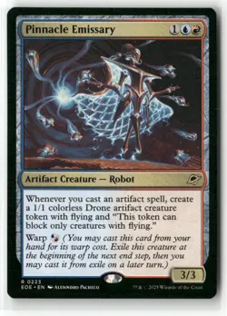 Edge of Eternities Magic: The Gathering Pinnacle Emissary MTG Magic - Image 1