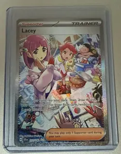Lacey 172/142 Stellar Crown Special Illustration Rare POKEMON - QTY - Image 1