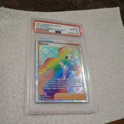 2022 POKEMON SWORD & SHIELD SILVER TEMPEST SECRET #207 FULL ART/SERENA PSA 10 - Image 1
