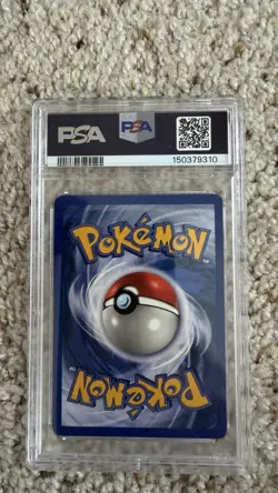 Pokemon Gengar 20/62 Fossil Rare Unlimited Regular 1999 PSA 7 English - Image 2