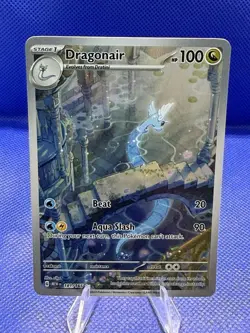 Pokemon Dragonair Illustration Rare Holo Scarlet & Violet 151 181/165 - Image 1