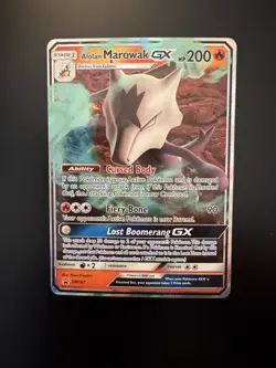 Pokemon TCG - Alolan Marowak GX Promo SM Promos SM187 - NM - Image 1