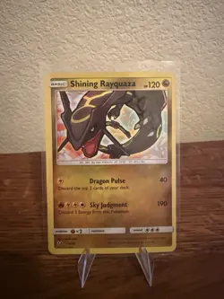 Pokemon TCG Shining Rayquaza 56/73 Shining Legends Near Mint Perfect Condition ✨ - Image 1