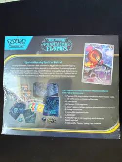 POKEMON TCG PHANTASMAL FLAMES ELITE TRAINER BOX ETB Factory Sealed - Image 3