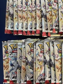26 Prismatic Evolution Packs Pokemon TCG Sealed Booster Packs - Image 4