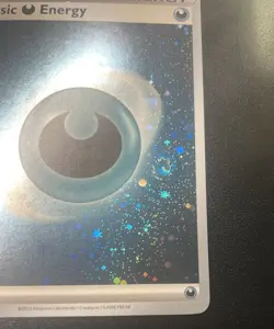 Basic Darkness Energy (Cosmos Holo) w/swirl 007 Sv01: Pokemon 151 - Image 2