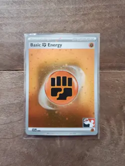 Cosmic Holo Fighting Energy Pokemon Play! Prize Pack Series 4 Promo - Image 1