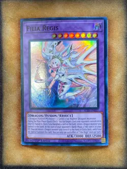 Yugioh Filia Regis ALIN-EN037 Super Rare 1st Ed NM - Image 1