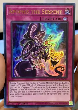 Yugioh Apophis the Serpent MZTM-EN010 Ultra Rare 1st Ed NM w/Tracking - Image 1