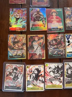 One Piece TCG Lot - Yamato & Shanks & Luffy - ST-13/ST-10 + ST-21 Dec + more! - Image 3
